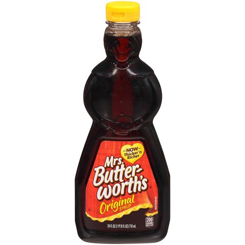 Mrs. Butterworth Original Syrup, 24 Ounce -- 12 Case