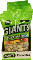 Giants Original Roasted and Salted Pistachios Seed Snacks, 5 Ounce -- 8 per case