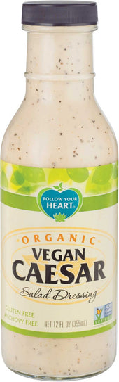 Follow Your Heart Organic Vegan Caesar Salad Dressing, 12 Ounce -- 6 per case.