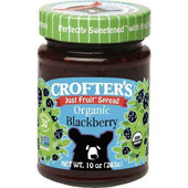 Crofters Organic Blackberry Fruit Spread, 10 Ounce -- 6 per case