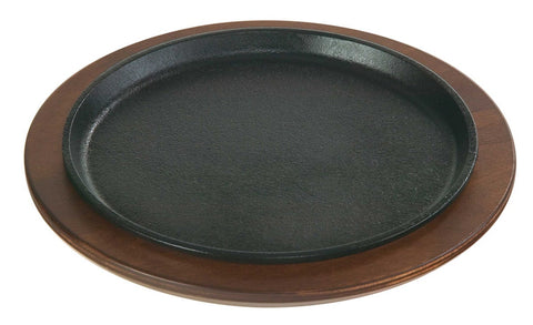 Lodge Walnut Stain Round Wood Underliner, 11 inch -- 6 per case.