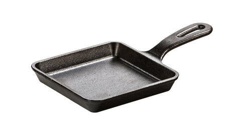 Lodge Square Cast Iron Wonder Skillet, 5 inch -- 6 per case.