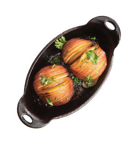 Lodge Heat Treated Cast Iron Oval Mini Server, 9 Ounce -- 6 per case.