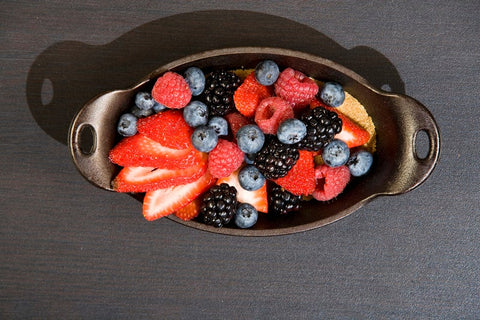 Lodge Heat Treated Cast Iron Oval Mini Server, 9 Ounce -- 6 per case.