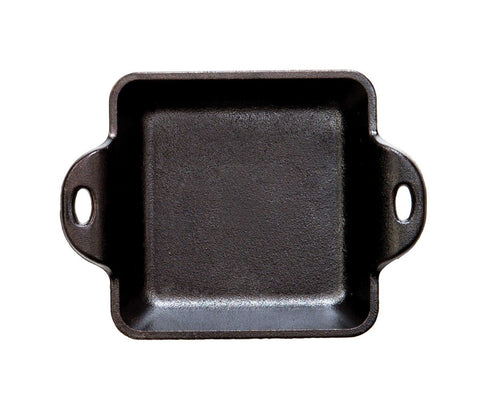 Lodge Heat Treated Cast Iron Square Mini Server, 1 inch -- 6 per case.