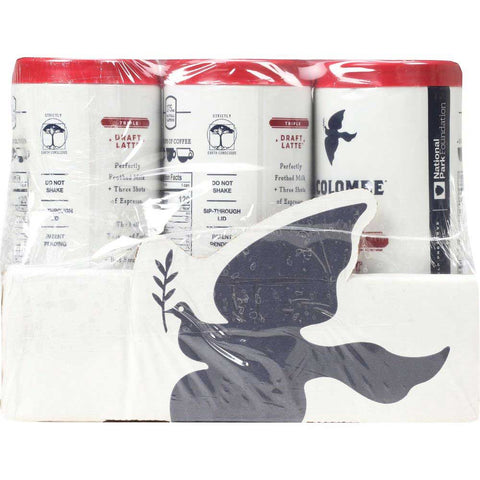 La Colombe Triple Draft Latte Cold-Pressed Espresso Drink, 9 Fluid Ounce -- 12 per case