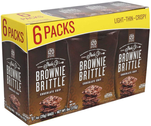 Sheila Gs Chocolate Chip Brownie Brittle - Multi Pack, 1 Ounce -- 48 per case