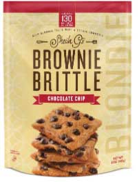 Sheila Gs Chocolate Chip Blondie Brownie Brittle, 5 Ounce -- 6 per case