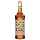 Monin Organic Hazelnut Flavor Syrup, 750 Milliliter -- 6 per case.