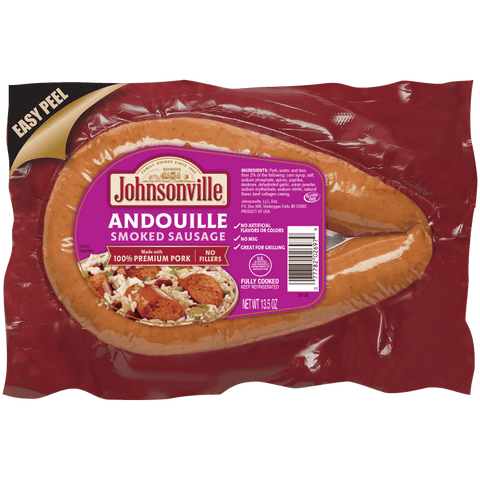 Johnsonville® SAUSAGE ANDOUILLE SMOKED 6