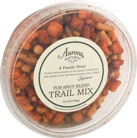 Aurora Natural Pub Spicy Blend Trail Mix, 12.5 Ounce -- 12 per case