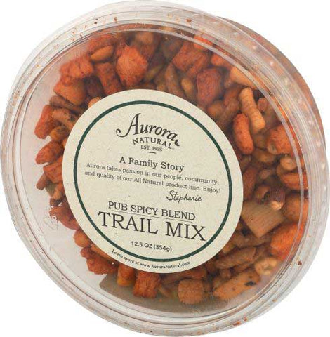 Aurora Natural Pub Spicy Blend Trail Mix, 12.5 Ounce -- 12 per case