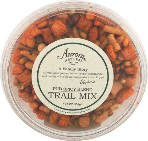Aurora Natural Pub Spicy Blend Trail Mix, 12.5 Ounce -- 12 per case