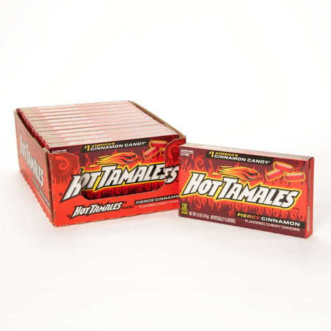 Hot Tamales Fierce Cinnamon Chewy Candy, 5 Ounce -- 12 per case.