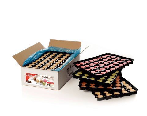 Delizza Assorted Macaron, 0.39 Ounce -- 200 per case