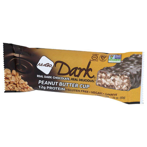 Nugo Peanut Butter Chocolate Nutrition Bar, 1.76 Ounce Cup -- 12 per case.
