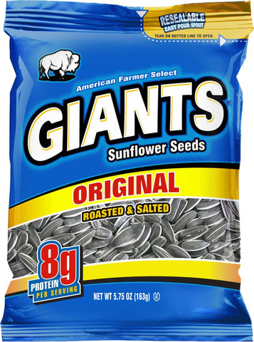 Giants Sunflower Seed - Trio Shipper -- 72 per case