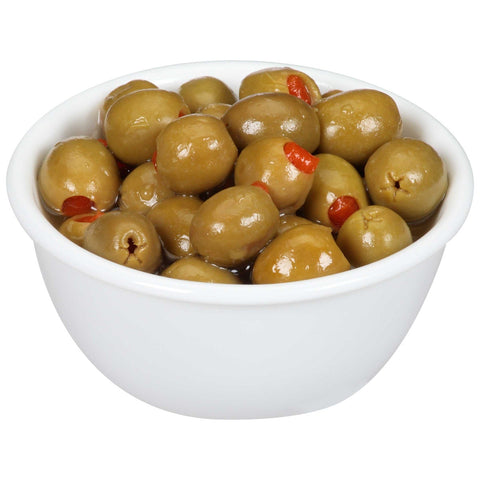 Lindsay Spanish Green Olives 340/360, 84 Ounce -- 4 Case