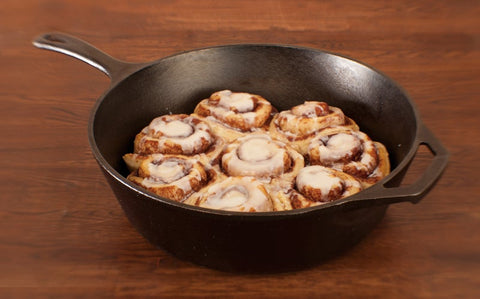 Lodge Preseasoned Cast Iron Deep Skillet -- 2 per case.