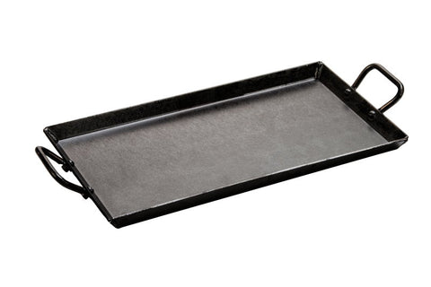 Lodge Seasoned Carbon Steel Griddle, 18 x 10 inch -- 2 per case.