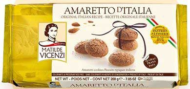 Vicenzi Amaretto d Italia Original Cookie, 7.05 Ounce -- 12 per case