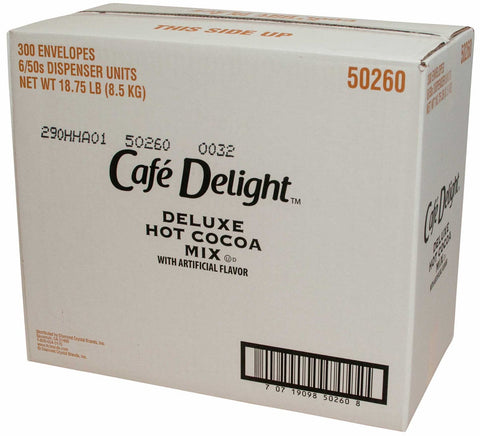 Cafe Delight Deluxe Hot Cocoa Mix, 1 Ounce -- 300 per case