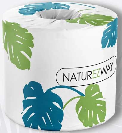 Naturezway Bamboo Bath Tissue -- 48 per case