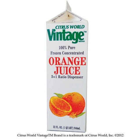 Vintage Orange Vintage Juice, 32 Ounce -- 12 per case.