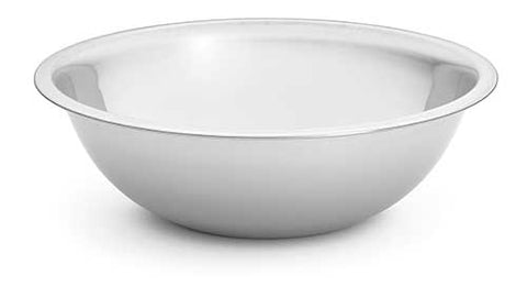 Tablecraft Stainless Steel Heavyweight Mixing Bowl, 5 Quart.