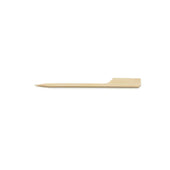 Tablecraft Bamboo Paddle Pick, 3.5 inch - 100 count per pack -- 12 packs per case