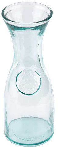 Tablecraft Authentic Collection Recycled Green Glass Carafe, 28 Ounce -- 6 per case