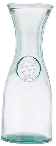 Tablecraft Authentic Collection Recycled Green Glass Carafe, 28 Ounce -- 6 per case