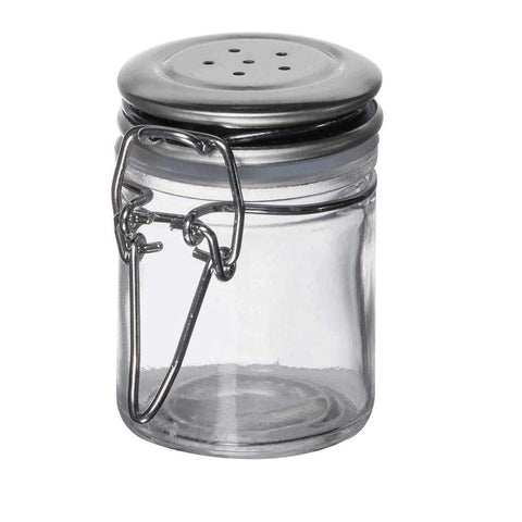 Tablecraft Glass Resealable Salt and Pepper Shaker, 1.5 Ounce -- 6 per case