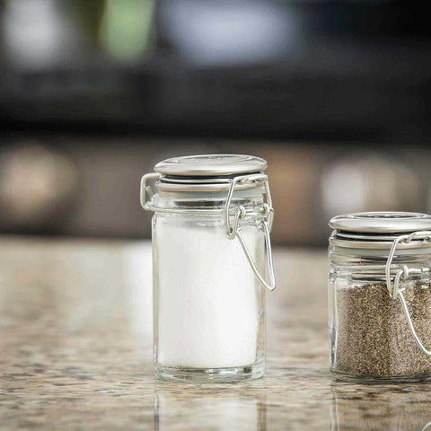 Tablecraft Glass Resealable Salt and Pepper Shaker, 1.5 Ounce -- 6 per case
