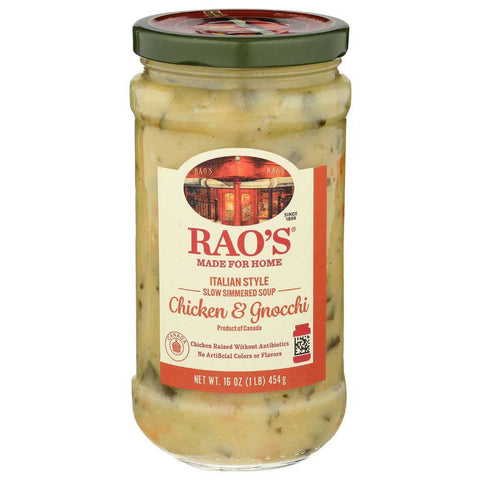 Raos Chicken and Gnocchi Italian Style Slow Simmered Soup, 16 Ounce -- 6 per case