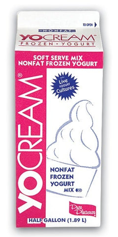 Yocream Yogurt Mix, New York Cheesecake Nonfat Soft Serve, 64 Ounce -- 6 per case.