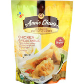 Annie Chuns Organic Chicken and Vegetable Potsticker, 7.6 Ounce -- 9 per case.