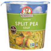 Dr McDougalls Right Foods Split Pea Big Cup Soup, 2.5 Ounce -- 6 per case.