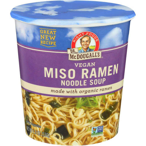 Dr McDougalls Right Foods Miso Big Cup Soup, 1.9 Ounce -- 6 per case.