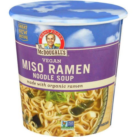 Dr McDougalls Right Foods Miso Big Cup Soup, 1.9 Ounce -- 6 per case.