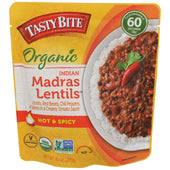 Tasty Bite Organic Hot and Spicy Madras Lentil, 10 Ounce -- 6 per case