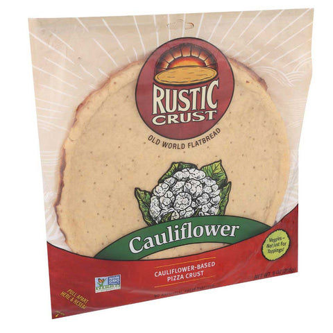 Rustic Crust Cauliflower Pizza Crust, 9 Ounce -- 8 per case