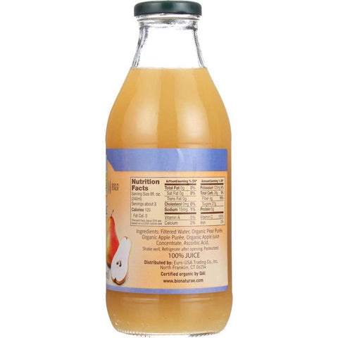 Bionaturae Organic Pear Fruit Nectar, 25.4 Ounce -- 6 per case.