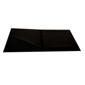 National Checking Company Black Castilian Guest Check Holder, 7.25 x 4.5 inch -- 5 per case.