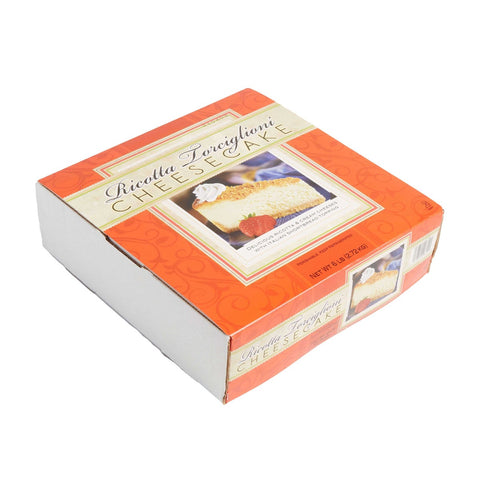 Rich Mothers Kitchen New York Grand Ricotta Torcigloni Cheese Cake, 96 Ounce -- 2 per case.