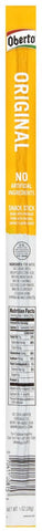 Oberto Original Snack Sticks, 1 Ounce -- 144 per case.
