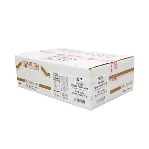 Custom Culinary Gold Label Thai Style Roasted Peanut Sauce, 2 Pound -- 8 per case.