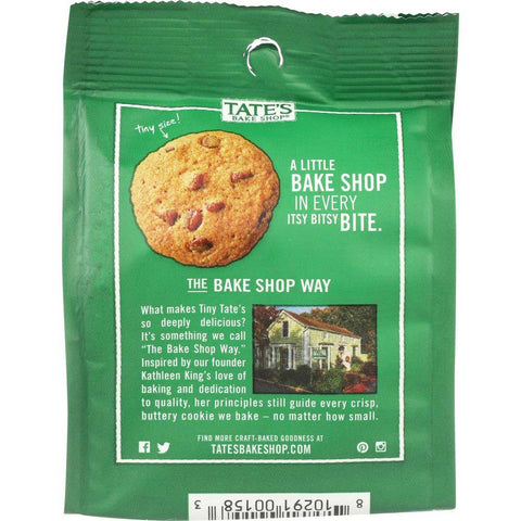 Tates Tiny Chocolate Chip Cookie, 1 Ounce -- 12 per case