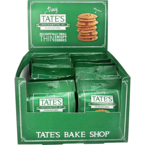 Tates Tiny Chocolate Chip Cookie, 1 Ounce -- 12 per case