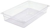 Winco Polyware Full Size Food Pan, 4 inch.